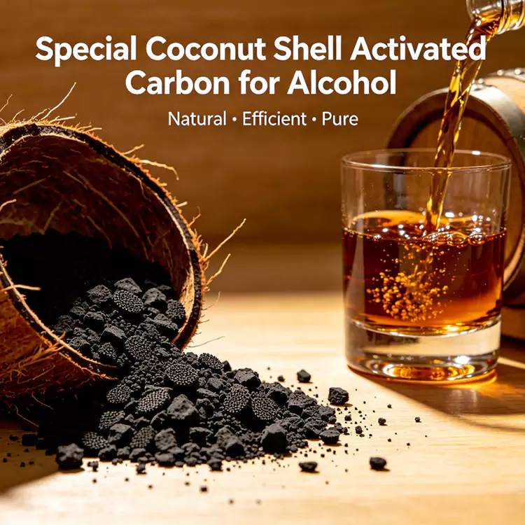 Coconut Shell Carbon for Liquor and Alcohol Purification