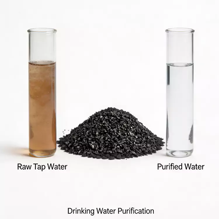 Drinking Water Purification Coconut Shell Carbon