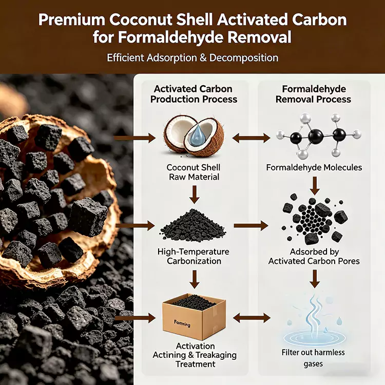 Formaldehyde Removal Coconut Shell Carbon